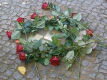 Nach der Verlegung - Fotorechte: Projekt Stolpersteine Teltow-Zehlendorf