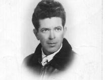 Passfoto von Max Schwersenz 1957. Copyright: Eva Wiesenberg