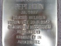 Stolperstein für Pepi Horn