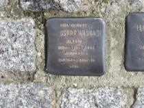 Stolperstein für Oskar Ansbach Copyright: MTS