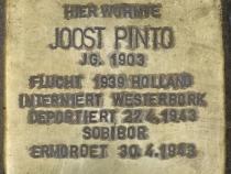 Stolperstein Joost Pinto Bild: Stolpersteine-Initiative CW, Hupka