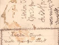 Postkarte 1933 Harry Mastbaum (Rückseite) Bild: privat