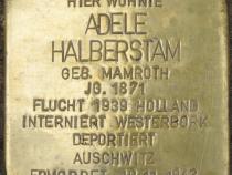 Stolperstein Adele Halberstam, Bild: Stolperstein-Initiative CW / Hupka