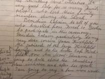 Rede von Enkelin Ilana Ruth Heilfron, Seite 1