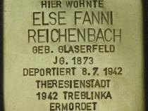 Stolperstein Else Fanni Reichenbach © Stolpersteine-Initiative CW, Hupka