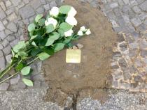 Stolperstein für Arthur Reichmann, Heinrich-Roller-Str. 8, Berlin (c) A.S. Petersen