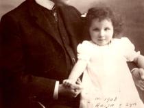 Fotografie von Richard und Anita Teppich, ca 1908.