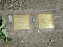 Stolpersteine für Margarethe Wilhelm und ihre Schwester Elisabeth Schwarz. Copyright: MTS