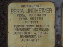 Stolperstein Berta Rubens