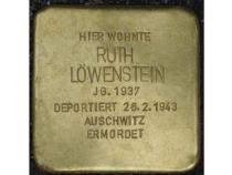 Ruth Löwenstein © Stolpersteininitiative - Hupka