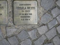 Stolperstein für Ursula Weiß. Copyright: MTS
