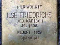 Stolperstein für Ilse Friedrichs