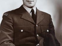 Siegmar Klainberg / Sid Kaye in Uniform der Royal Air Force (c) Helen Harvey, Simon Kaye, Sarah Goodyear