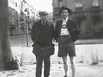 Max Silberstein mit seinem Sohn Walter © Privatbesitz