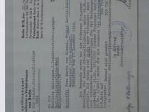 Bescheinigung 1954 &amp;quot;Reichsfluchtsteuer&amp;quot; © Familienbesitz