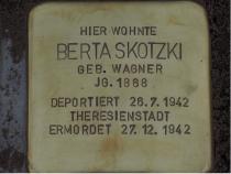 Stolperstein Berta Skotzki