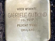 Stolperstein Gabriele Gutkind