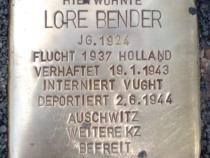 Stolperstein Lore Bender © Koordinierungsstelle Stolpersteine Berlin