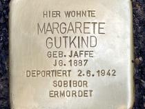 Stolperstein Margarete Gutkind