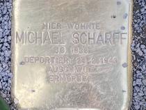 Stolperstein Michael Scharff © Koordinierungsstelle Stolpersteine Berlin