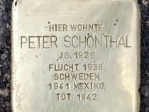 Stolperstein Peter Schönthal
