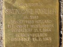 Stolperstein Simon Carl Knoller © OTFW Berlin