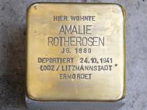 Stolperstein Amalie Rotherosen