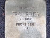 Stolperstein Erich Reuss © OTFW Berlin