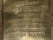 Stolperstein Bärbel Utermarck © OTFW