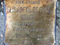 Stolperstein für Elisabeth Sophie Wolff.