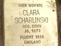 Stolperstein Clara Scharlinski © Koordinierungsstelle Stolpersteine Berlin