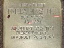 Stolperstein für Frieda Herzfeld © OTFW