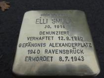 Stolperstein für Elli Smula © Koordinierungsstelle Stolpersteine Berlin