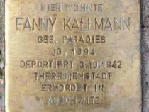 Stolperstein für Fanny Kallmann.