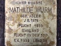 Stolperstein für Mathilde Wurm
