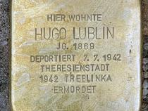 Stolperstein für Hugo Lublin © OTFW