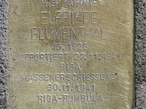 Stolperstein für Elfriede Blumenthal © OTFW