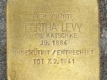 Stolperstein für Bertha Levy  © OTFW
