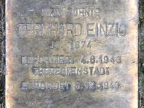 Stolperstein für Bernhard Einzig.
