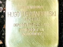 Stolperstein für Hugo Lewandowski © OTFW