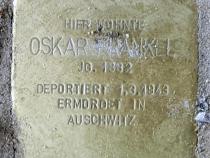 Stolperstein für Oskar Fränkel © OTFW