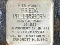 Stolperstein für Frieda Philippsborn © OTFW