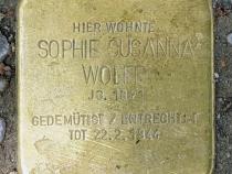 Stolperstein für Sophie Wolff; Foto: OTFW