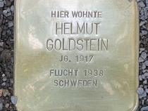 Stolperstein Helmut Goldstein, Foto: OTFW