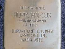 Stolperstein für Herta Marcus © OTFW