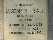 Stolperstein für Margarete Eisner © OTFW