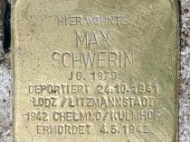 Stolperstein für Max Schwerin © OTFW