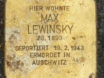 Stolperstein Max Lewinsky © OTFW