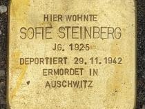 Stolperstein Sofie Steinberg, © OTFW