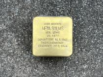 Stolperstein für Meta Solms © Museen Tempelhof-Schöneberg